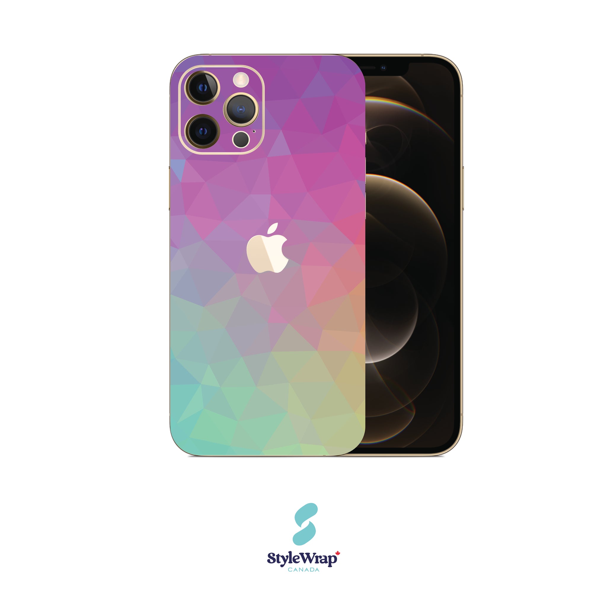 iPhone - Geometric Rainbow
