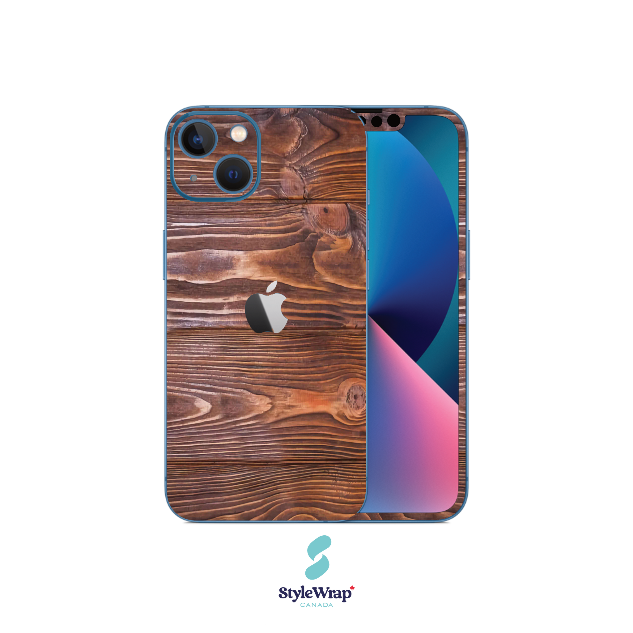 iPhone - Dark Wood