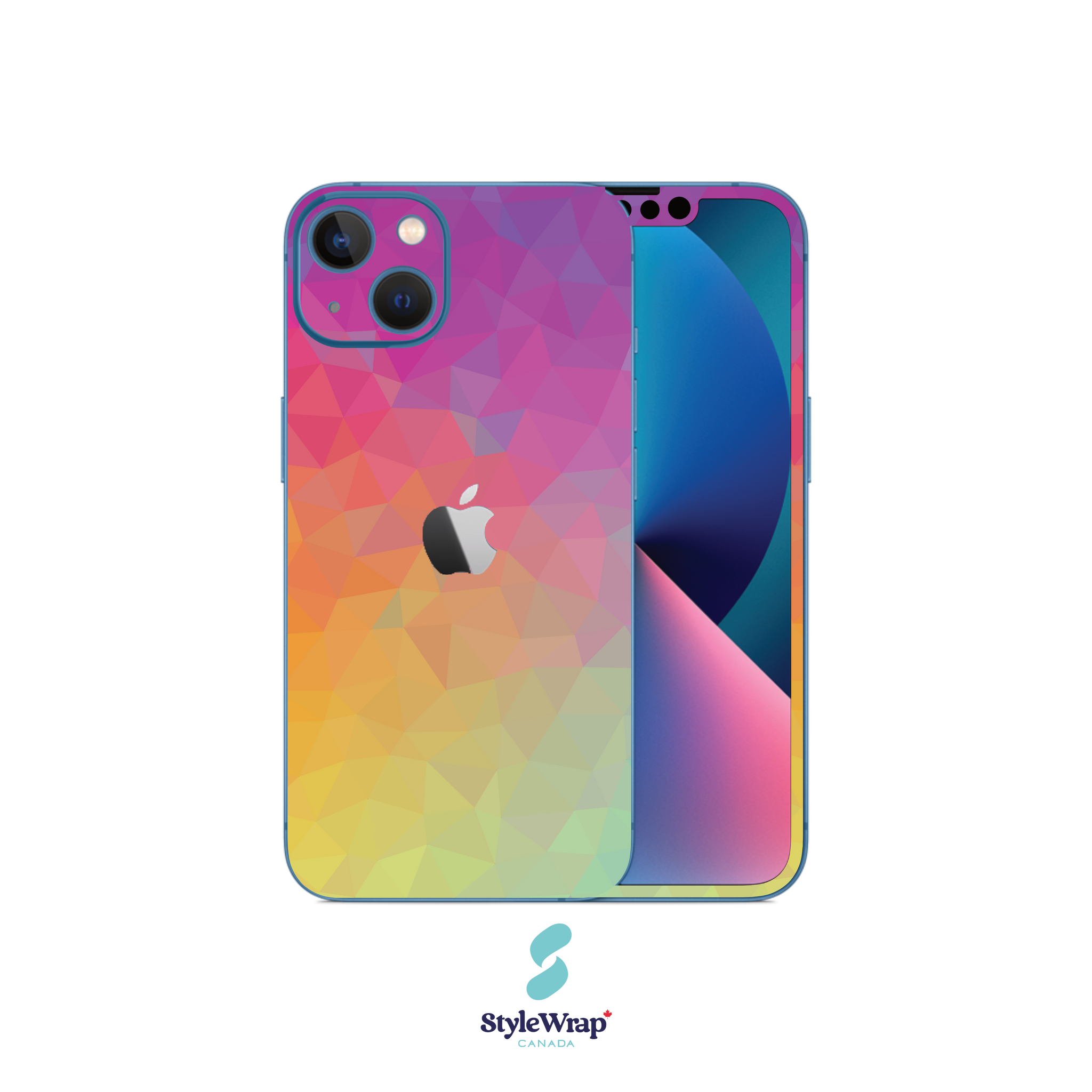 iPhone - Geometric Rainbow