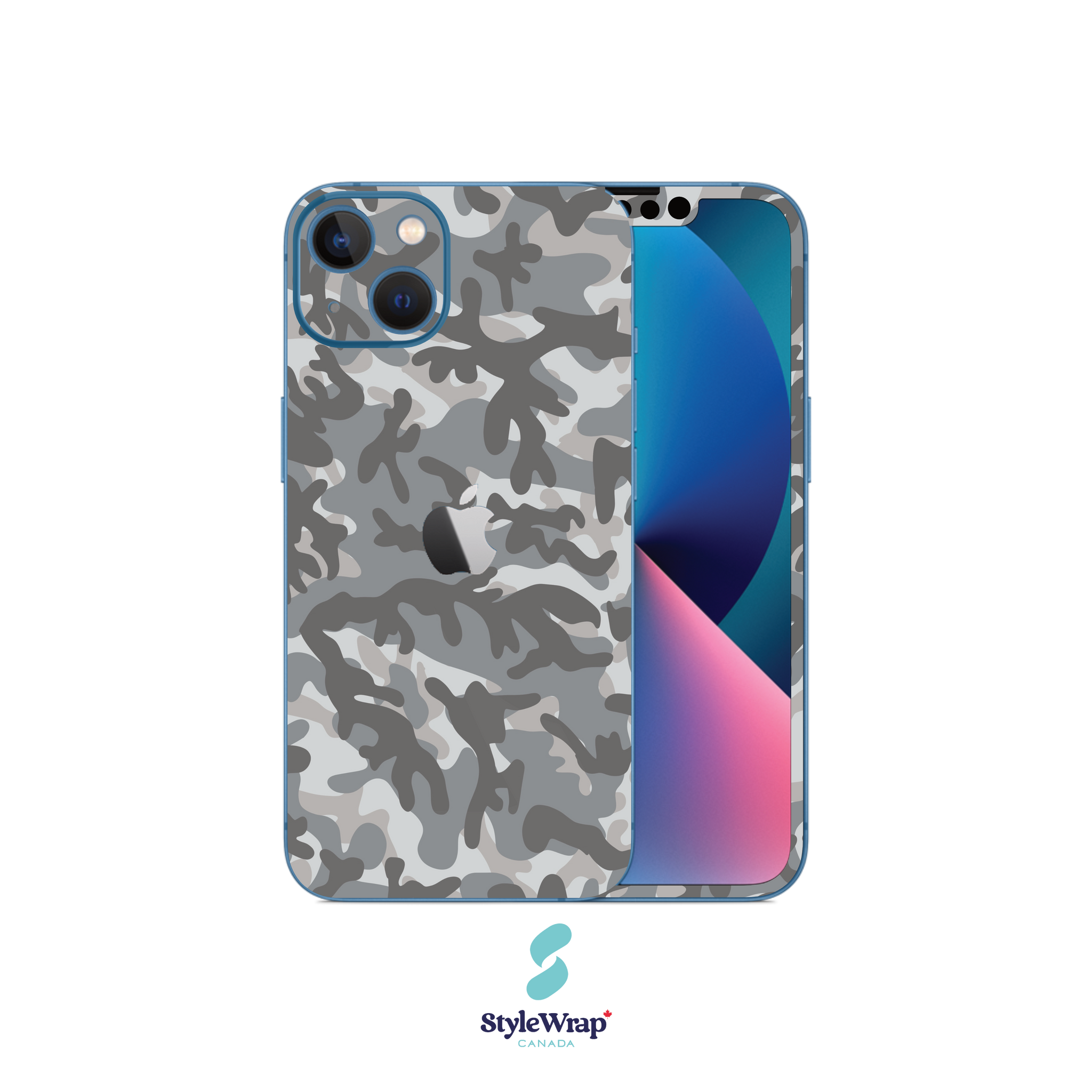 iPhone - Grey Camo