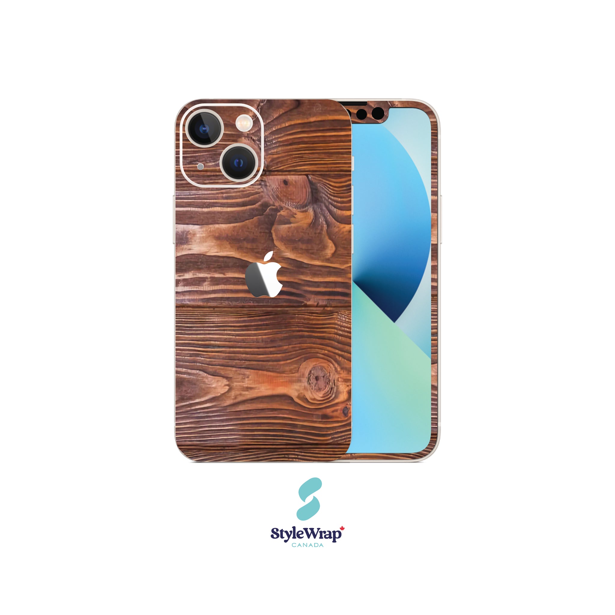 iPhone - Dark Wood