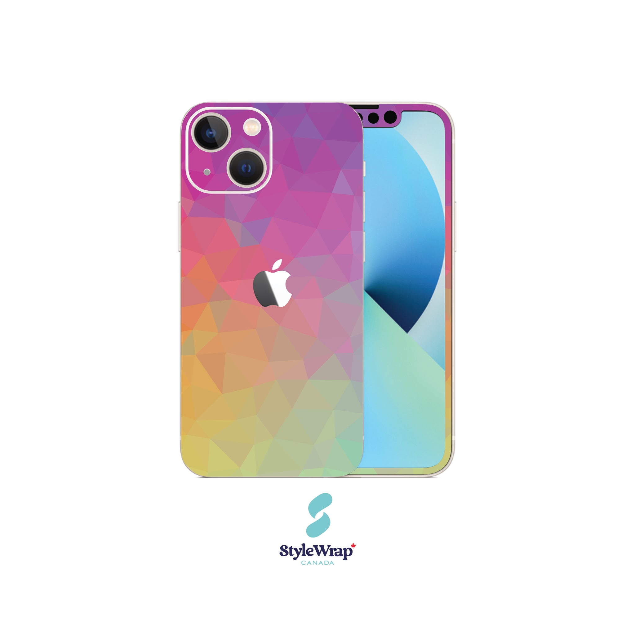 iPhone - Geometric Rainbow