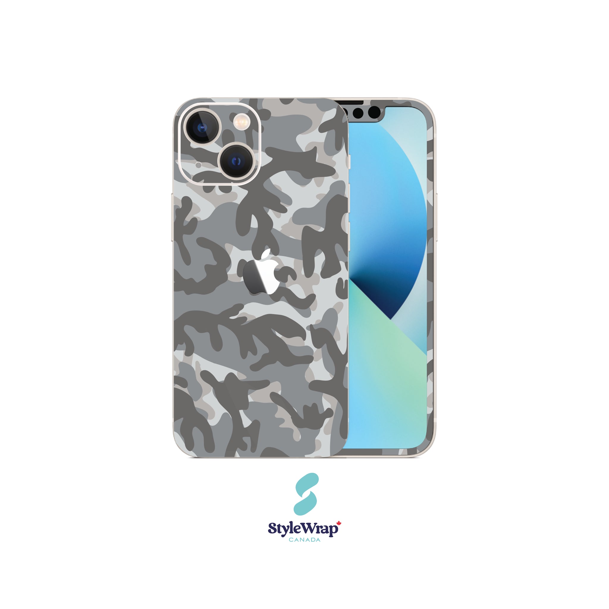iPhone - Grey Camo