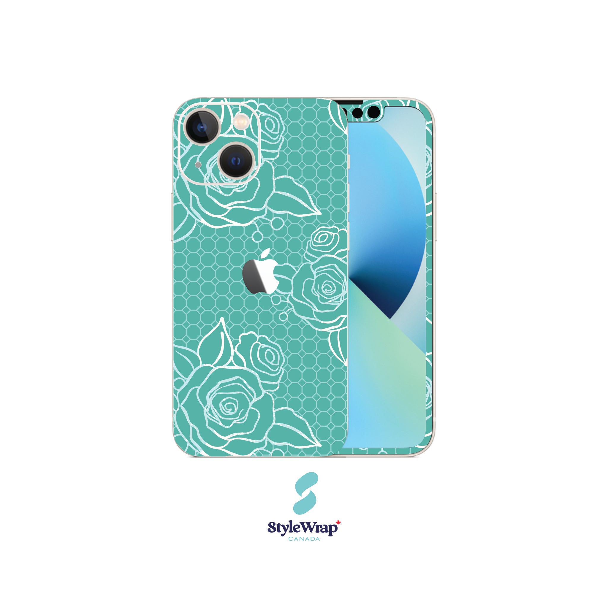 iPhone - Teal Floral
