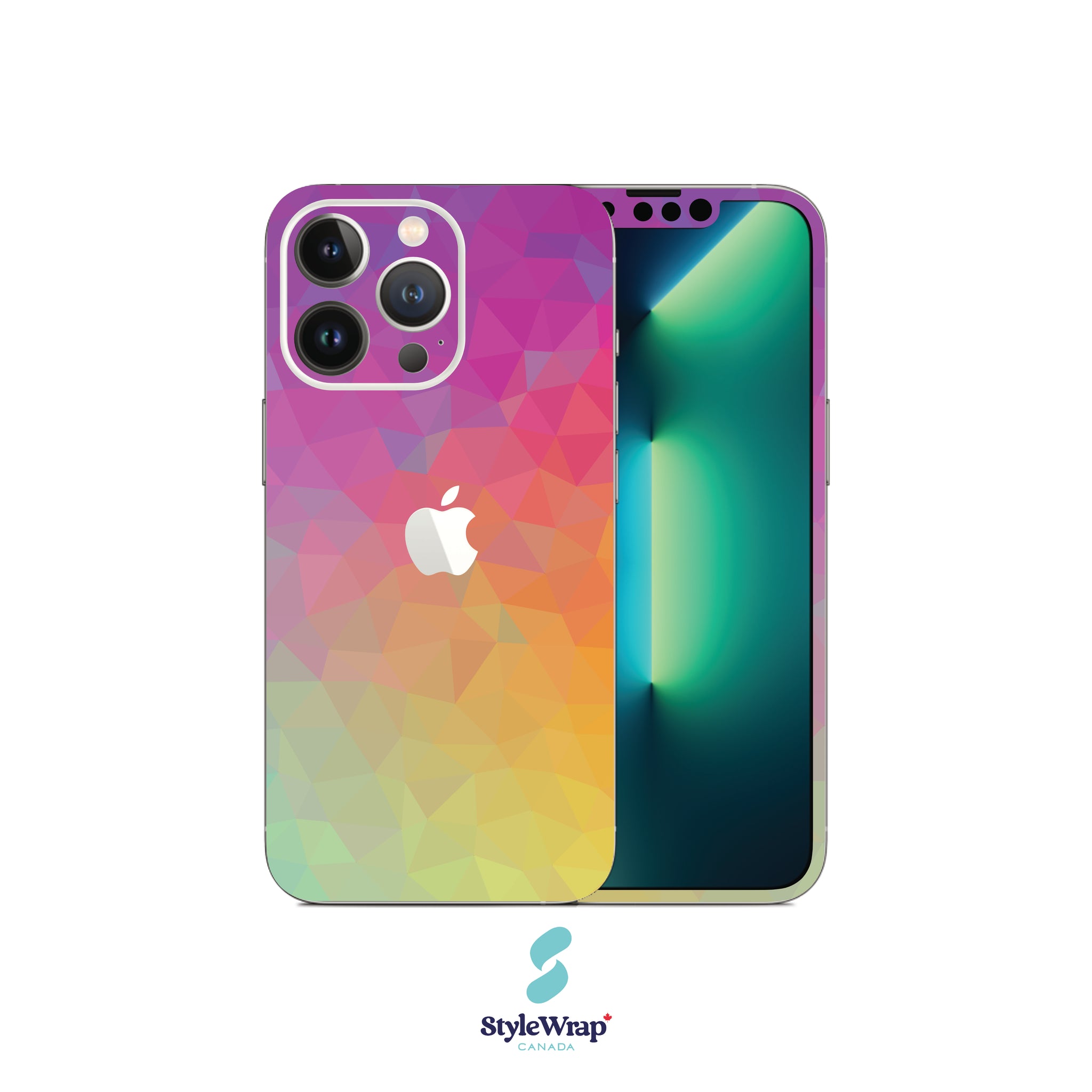 iPhone - Geometric Rainbow