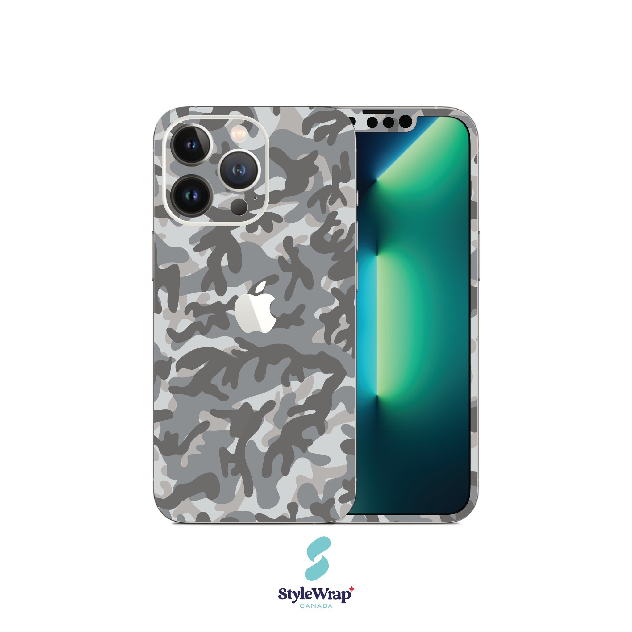 iPhone - Grey Camo