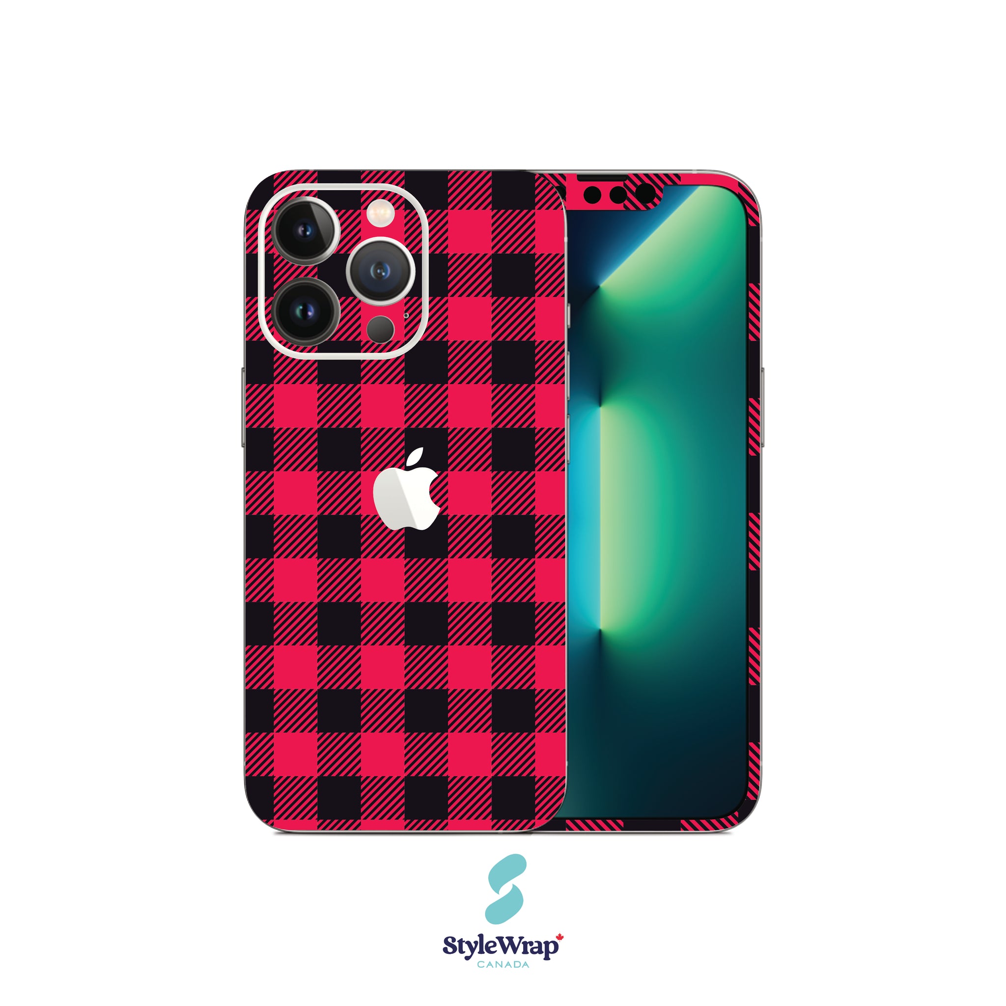 iPhone - Red Plaid