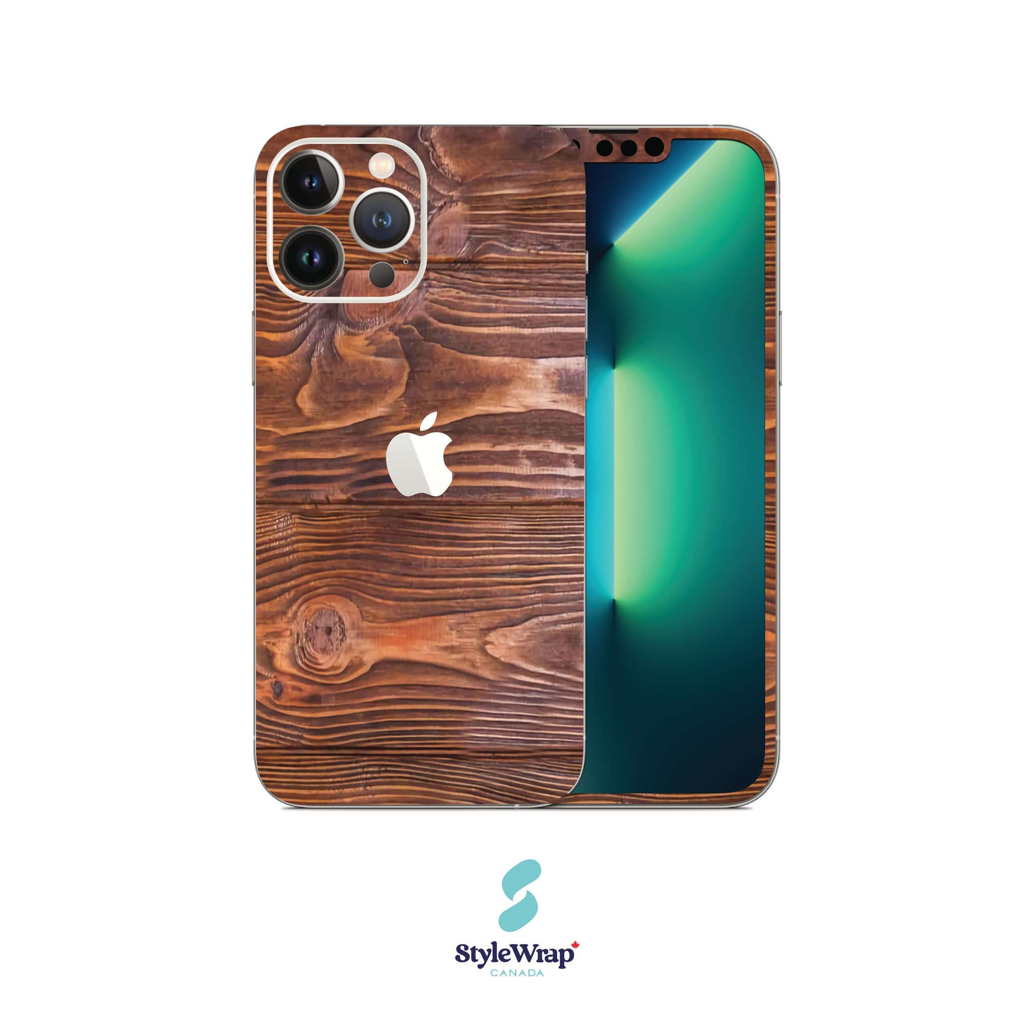 iPhone - Dark Wood