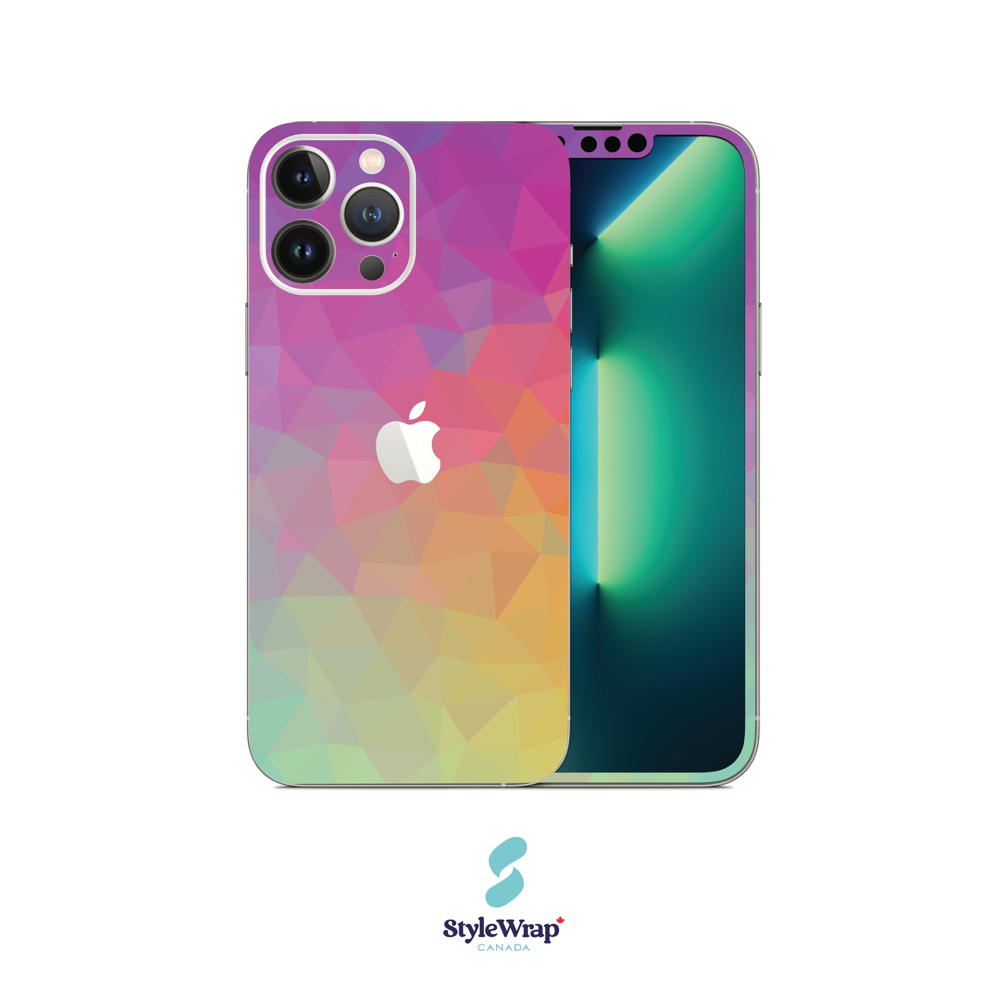 iPhone - Geometric Rainbow