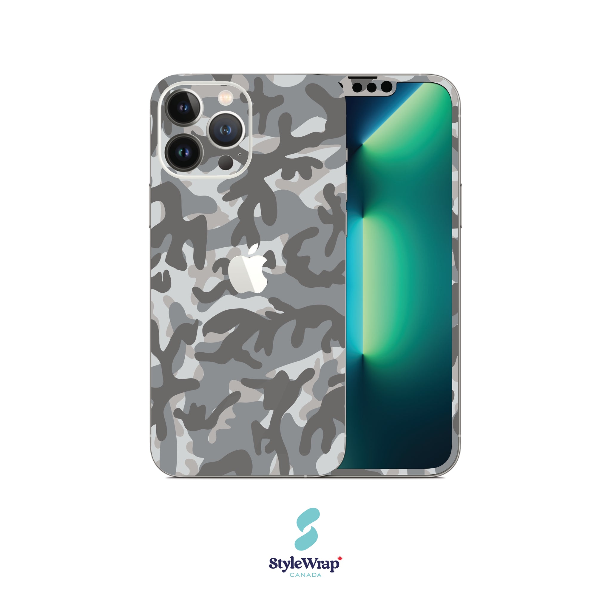 iPhone - Grey Camo