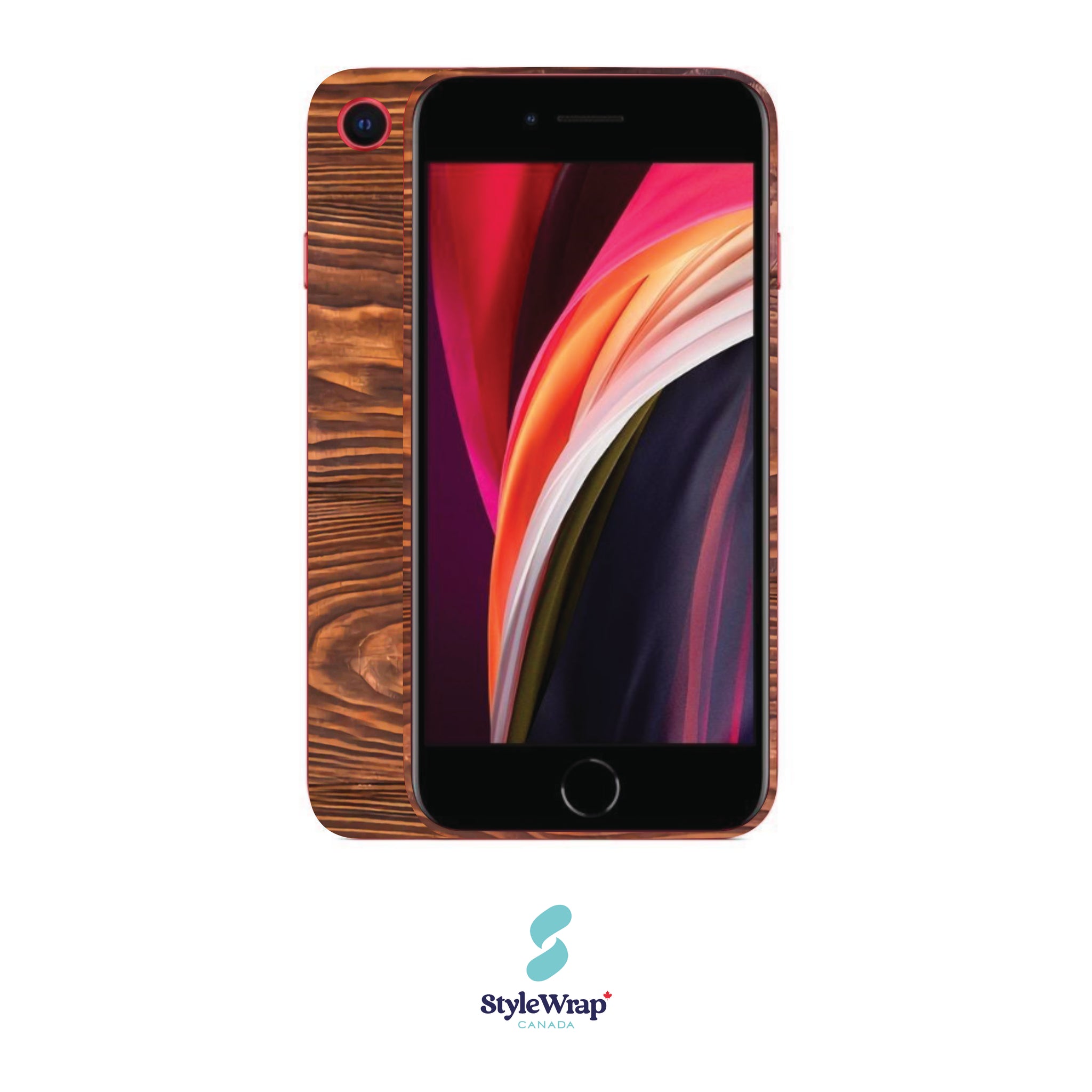 iPhone - Dark Wood
