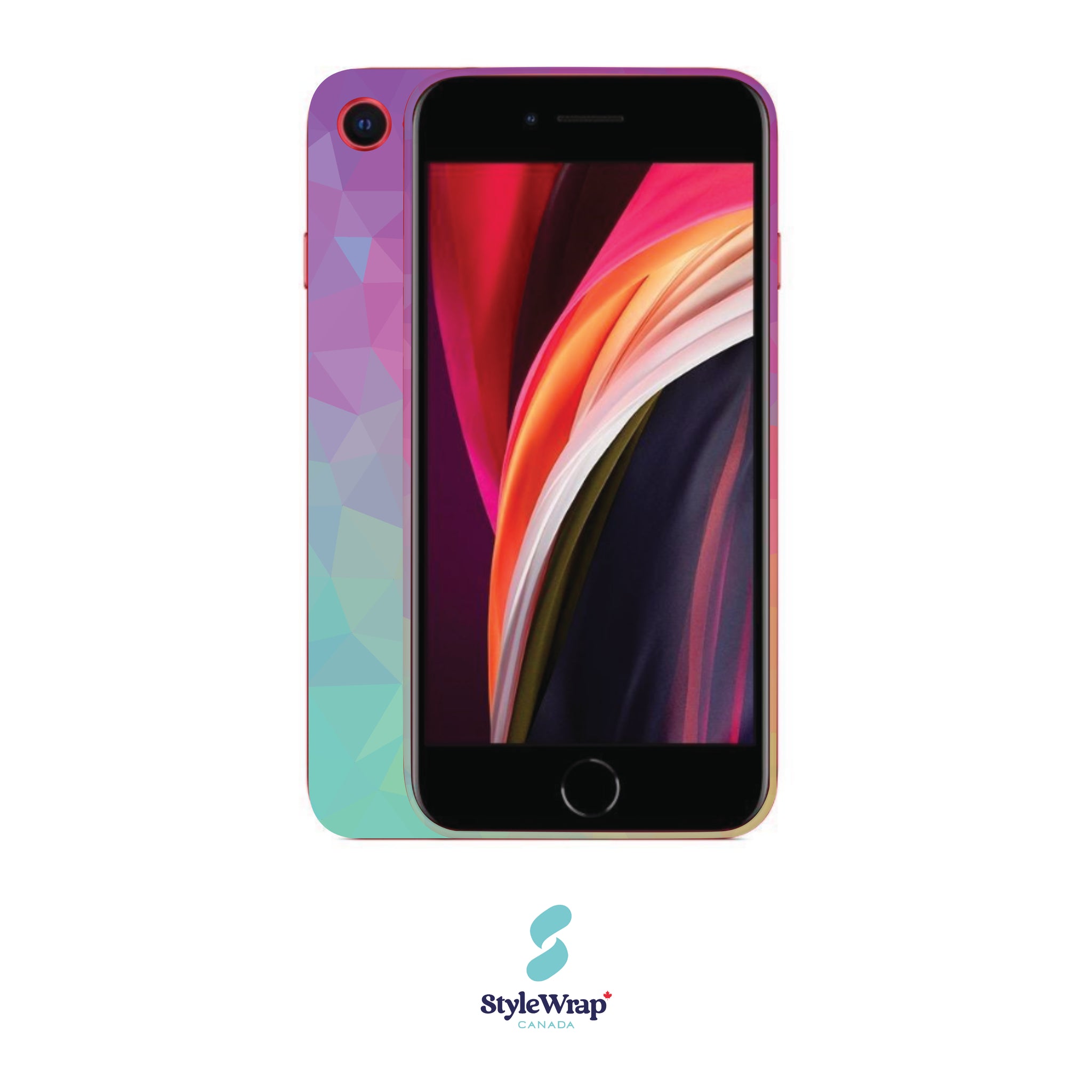 iPhone - Geometric Rainbow
