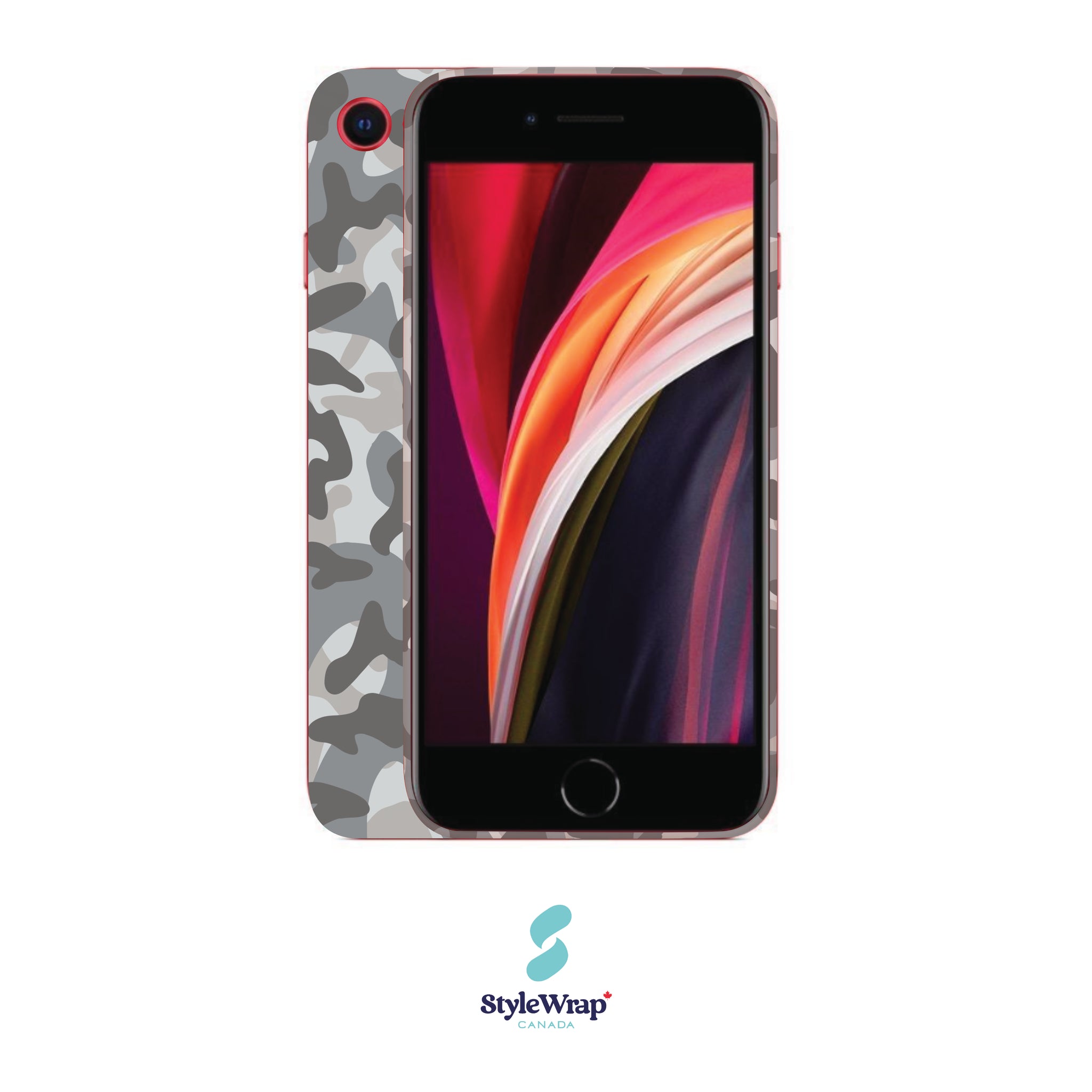 iPhone - Grey Camo