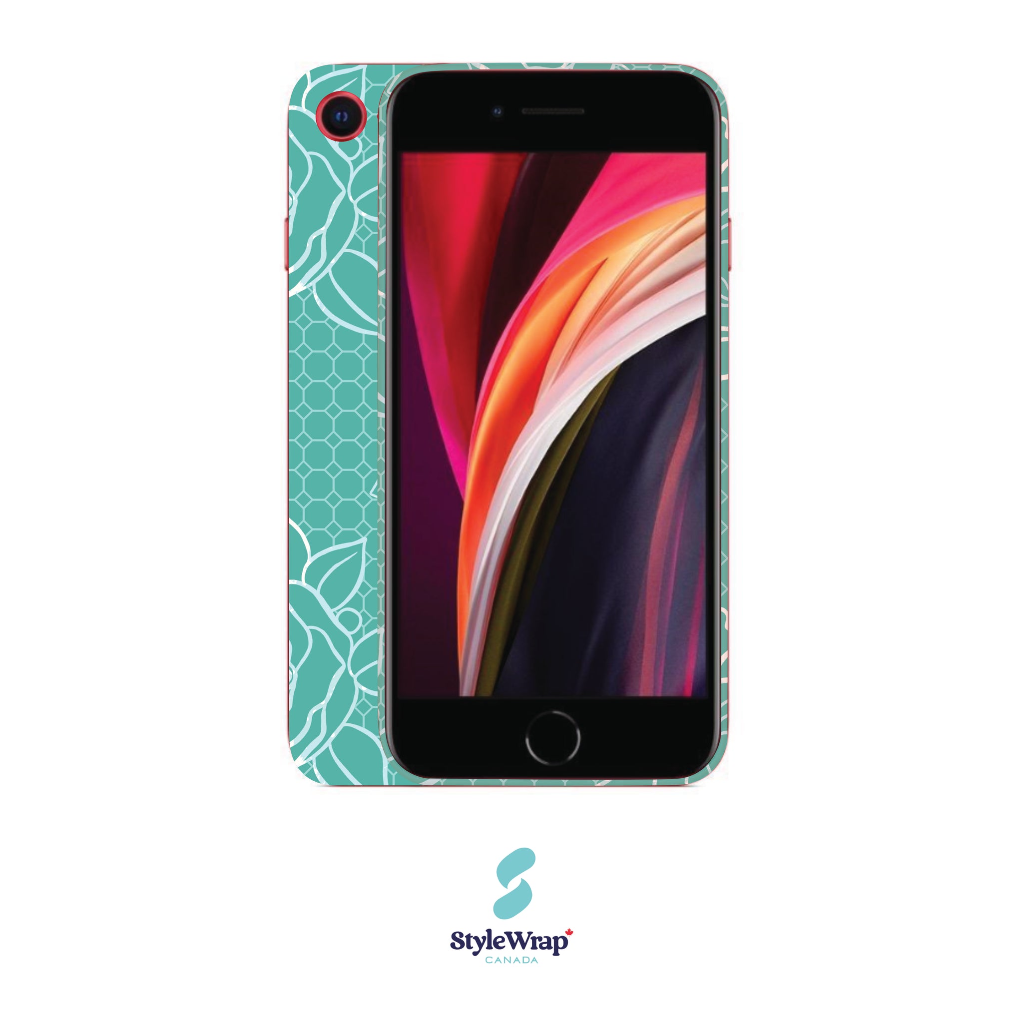 iPhone - Teal Floral