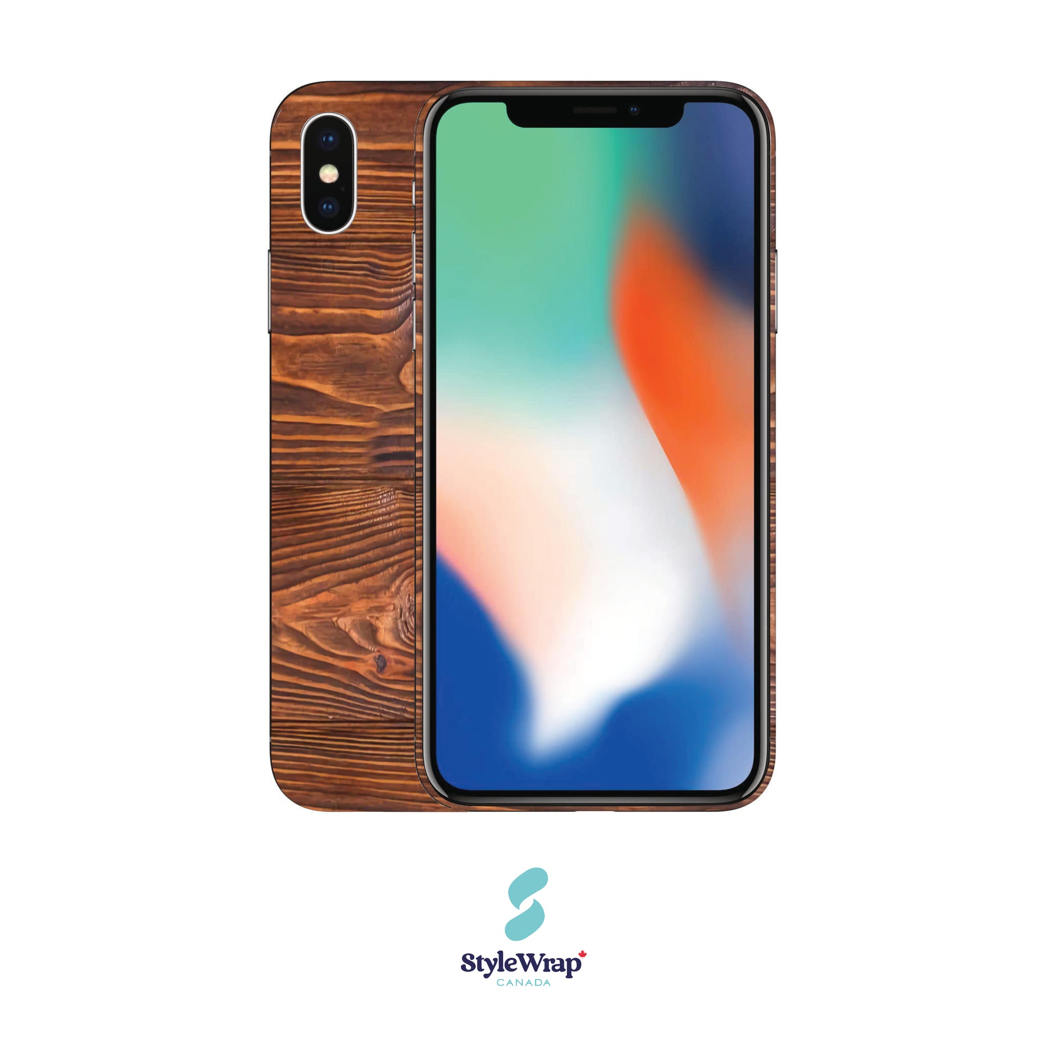 iPhone - Dark Wood