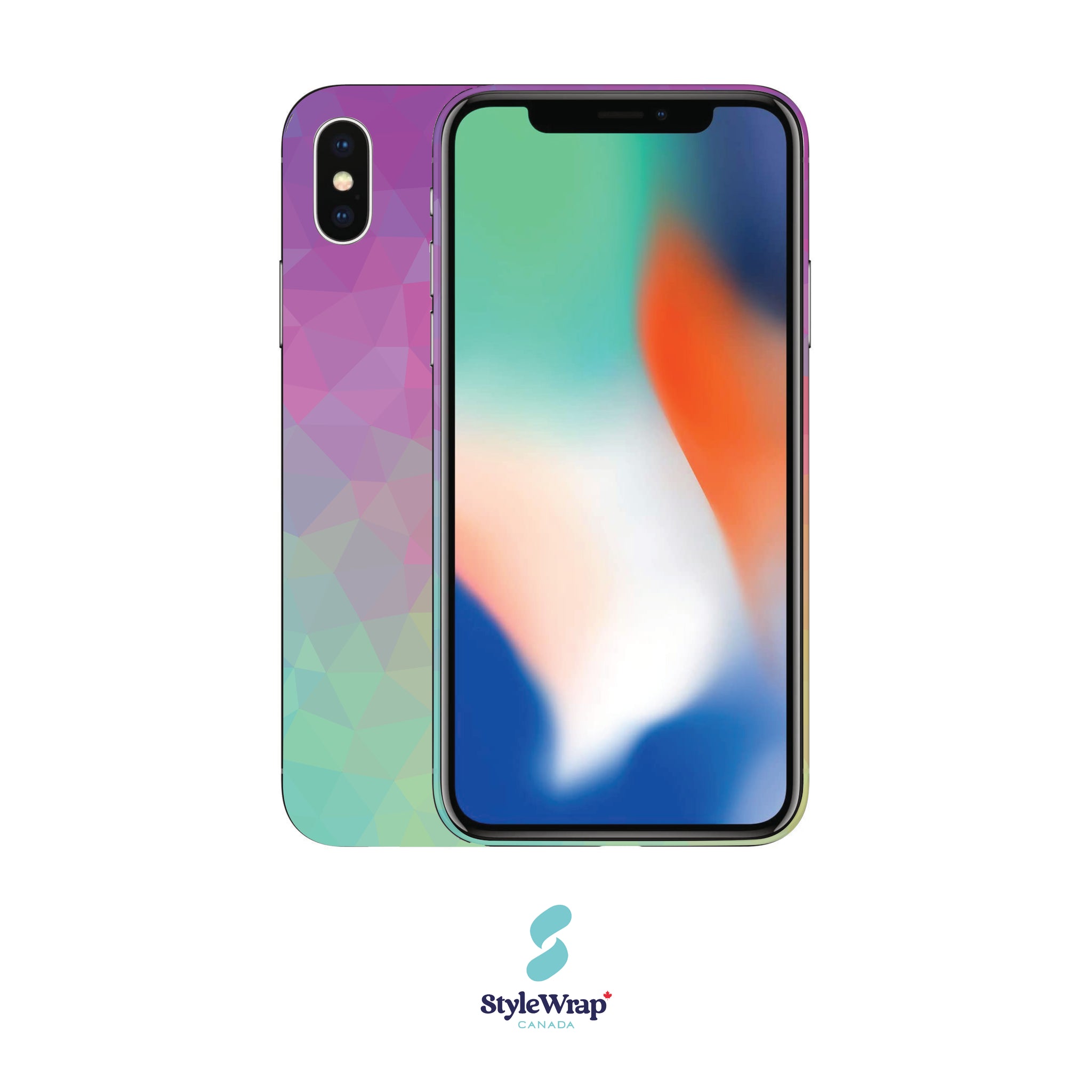 iPhone - Geometric Rainbow