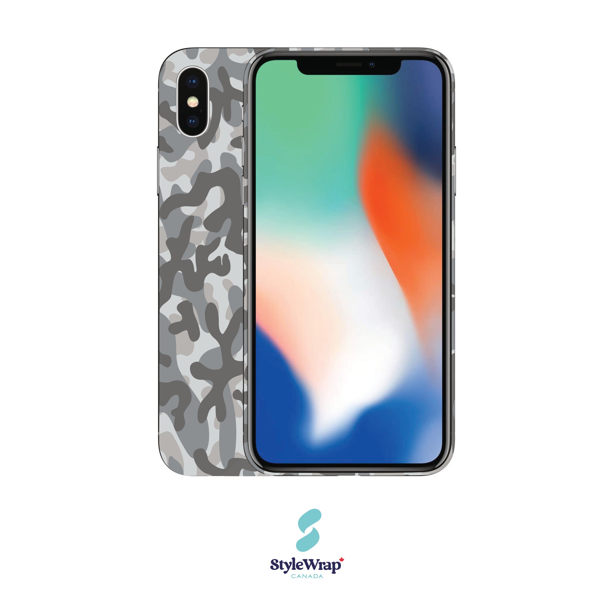 iPhone - Grey Camo