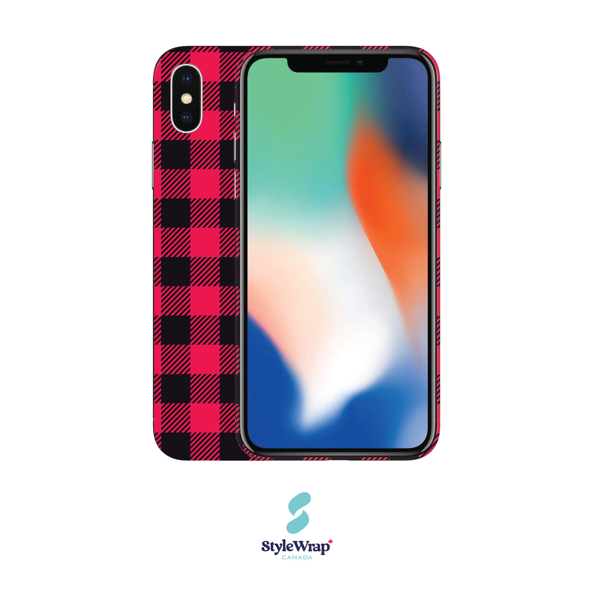 iPhone - Red Plaid