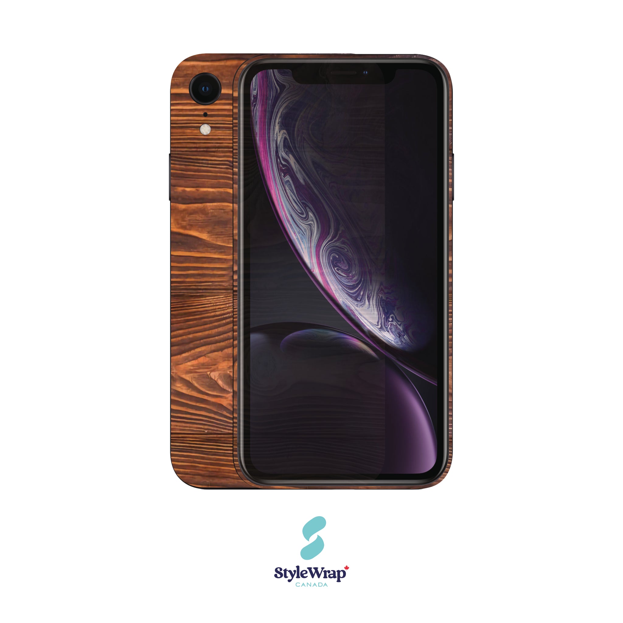 iPhone - Dark Wood