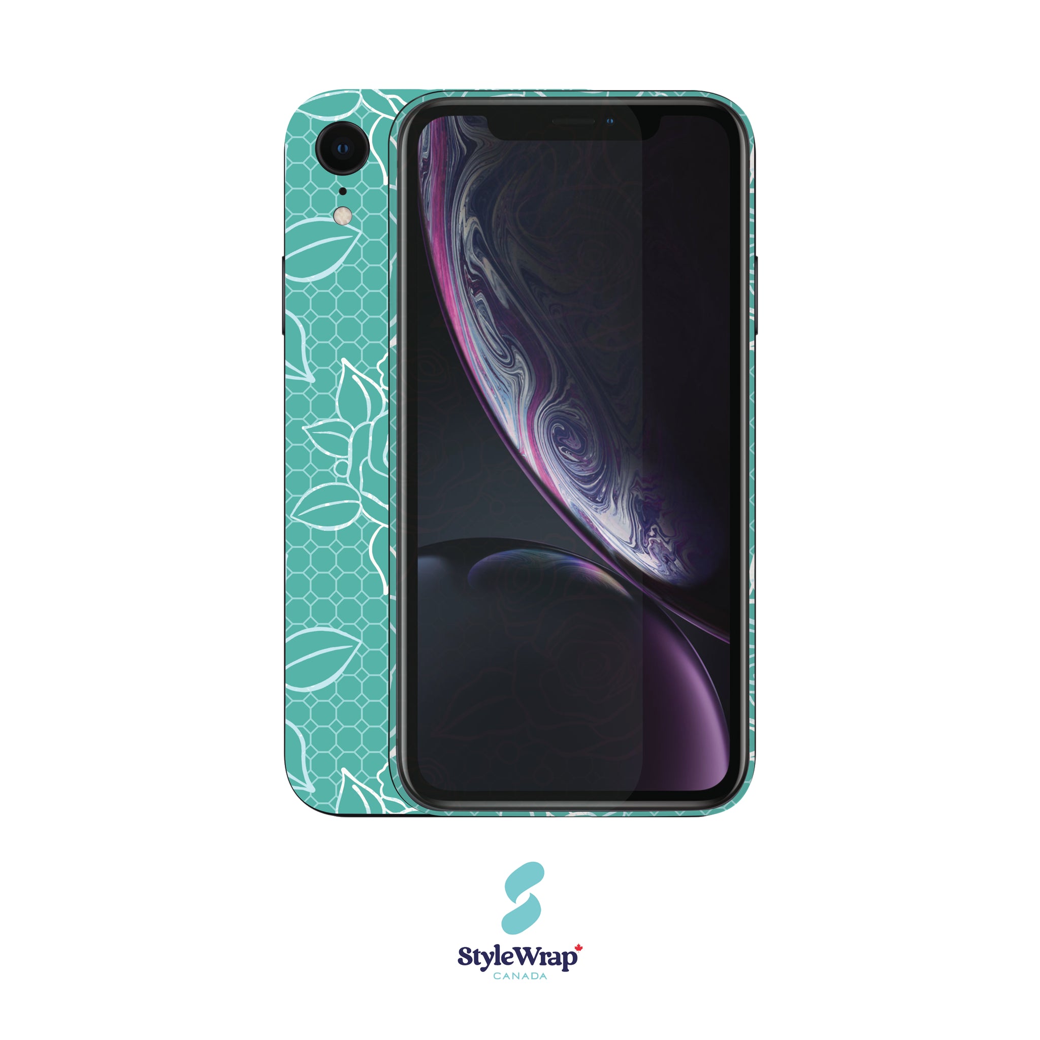 iPhone - Teal Floral