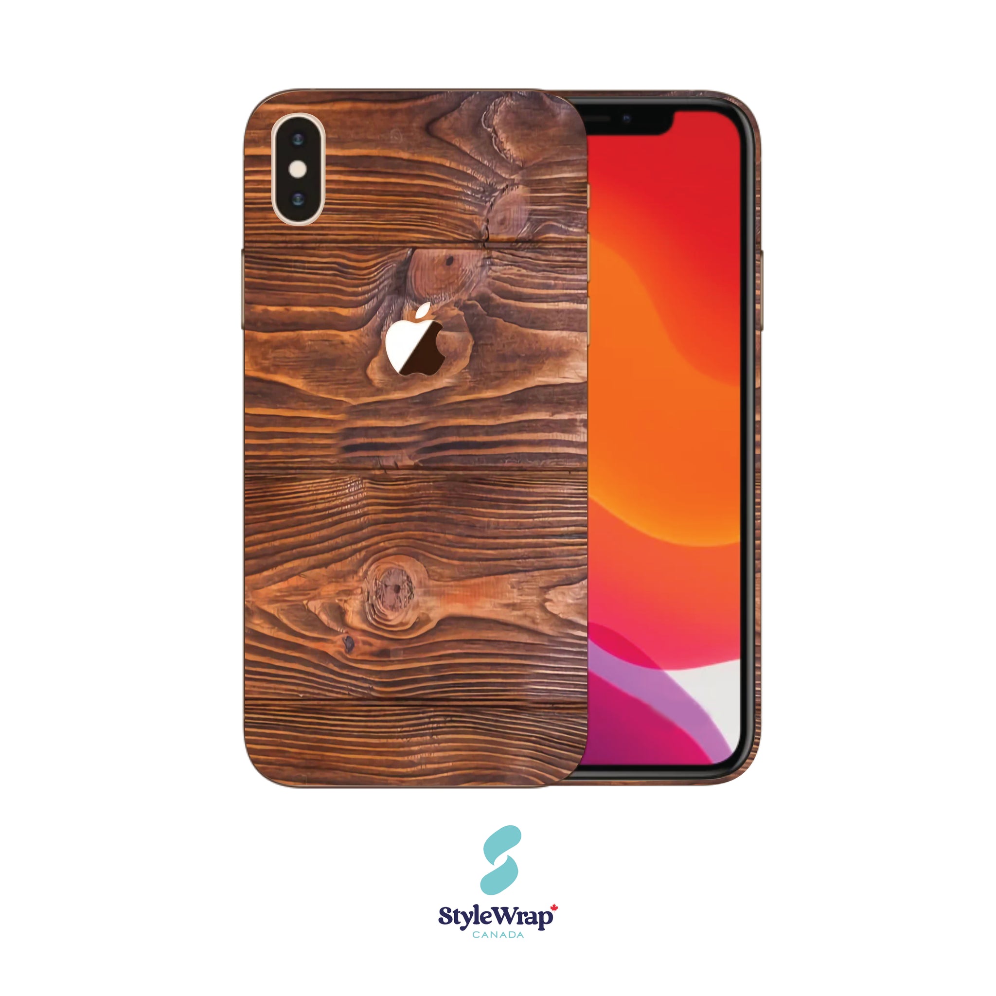 iPhone - Dark Wood