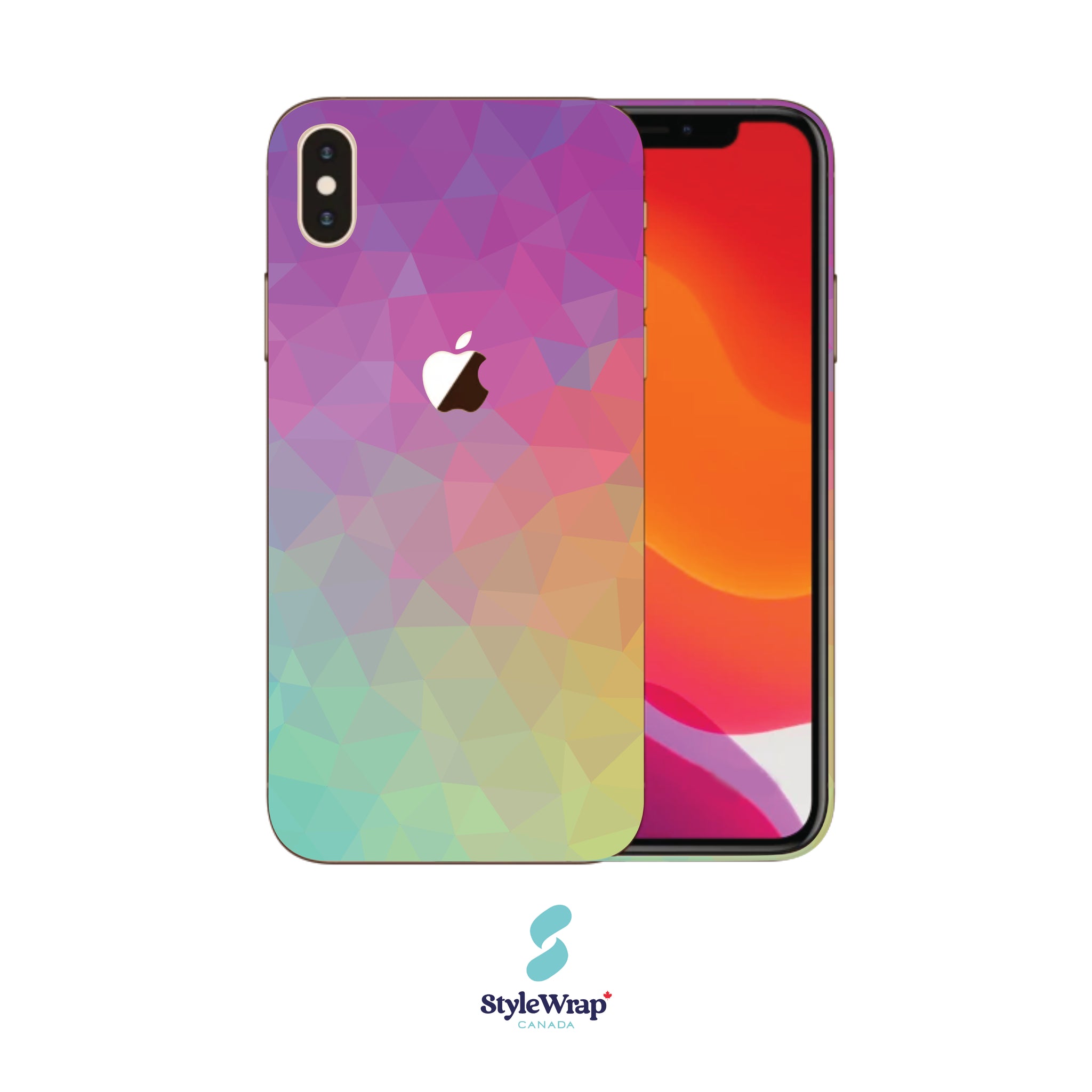 iPhone - Geometric Rainbow