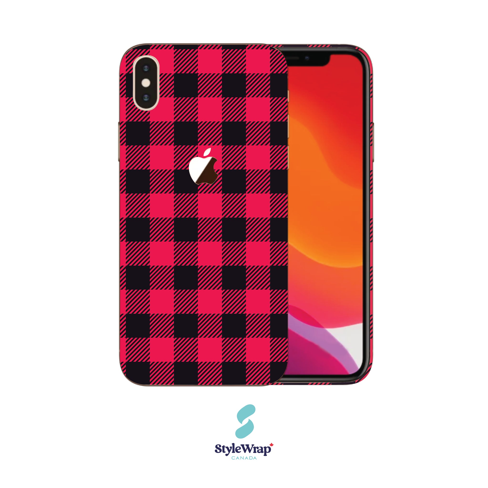 iPhone - Red Plaid